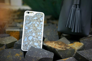 Terrazzo Misty Blue iPhone Case - MIKOL 