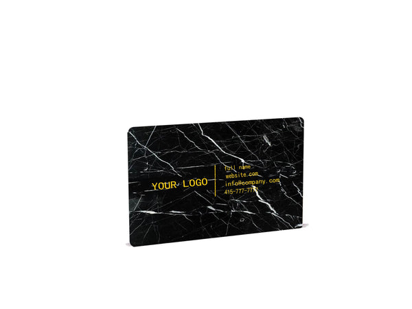 Nero Marquina Marble Business Cards  Auto renew - MIKOL 