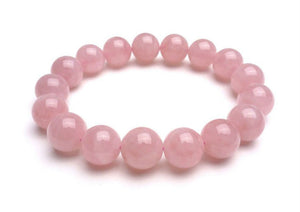 Pink Quartz Beaded Bracelet - MIKOL 