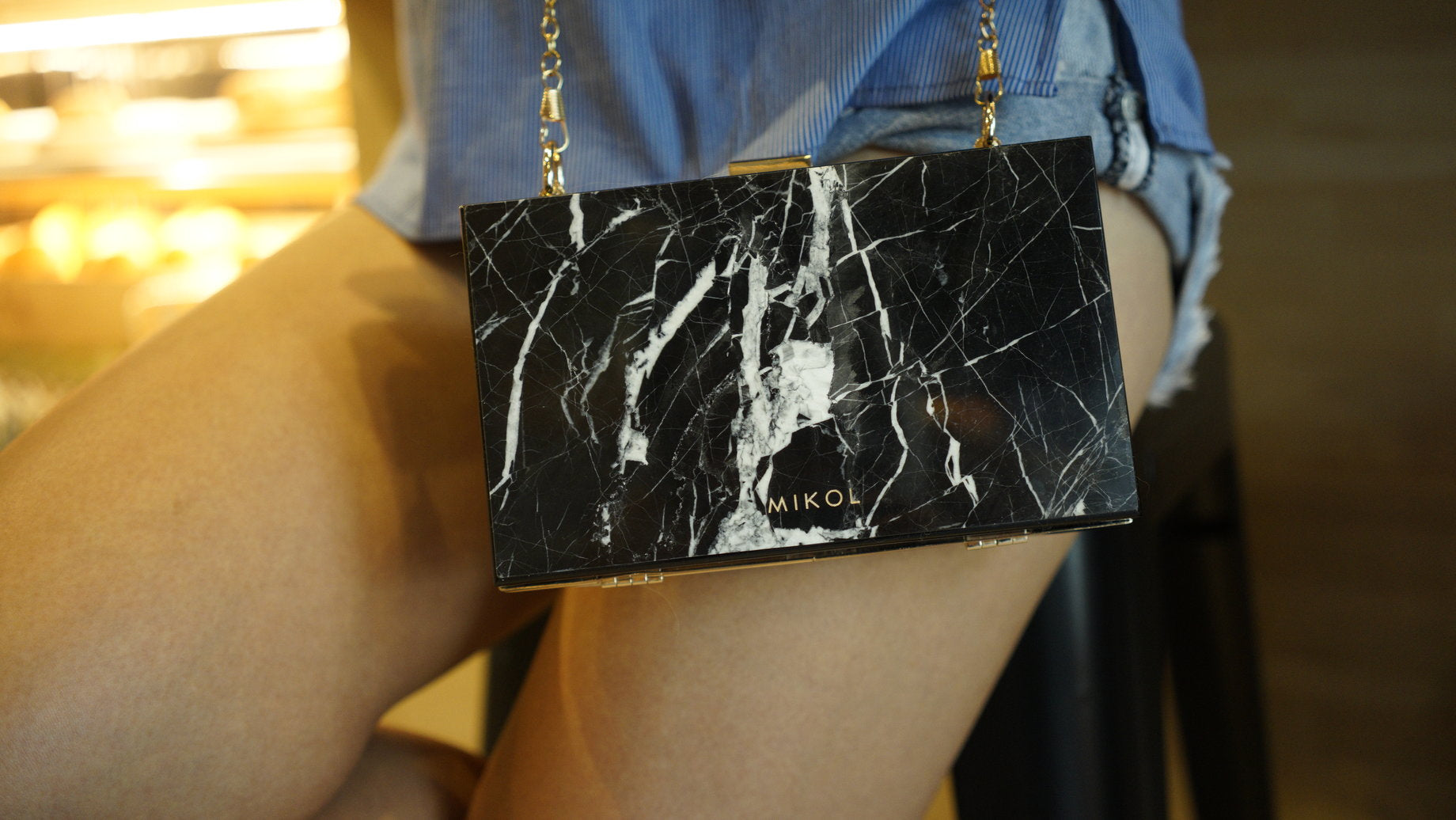 Introducing The NEW Mishi Real Marble Clutch Purse