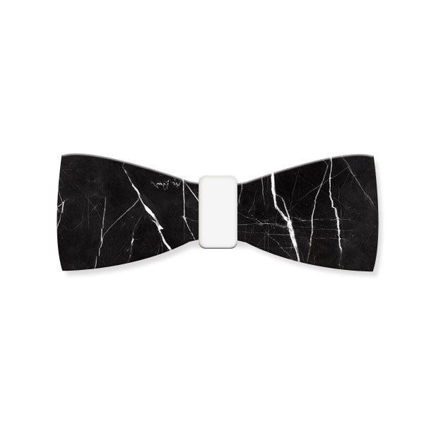 5 Stylish Ways with a Marble Bow tie