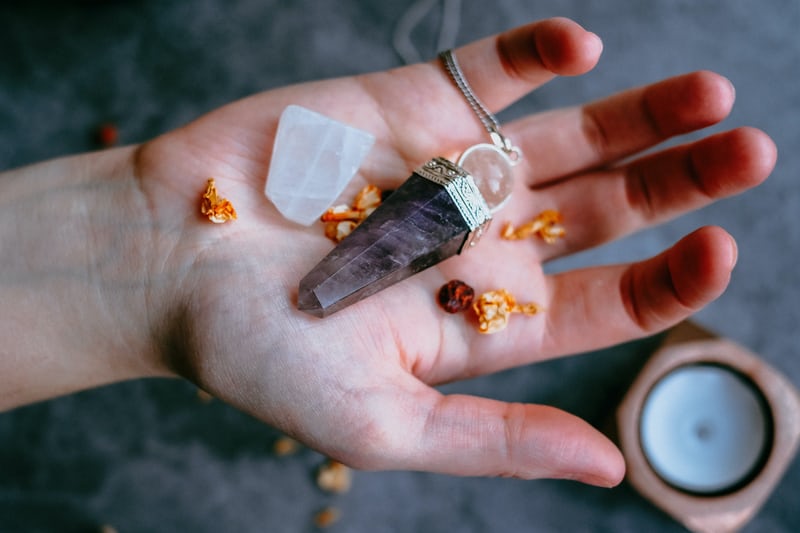 Amethyst Crystal Necklace