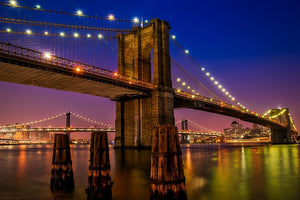 brooklyn bridge night photo