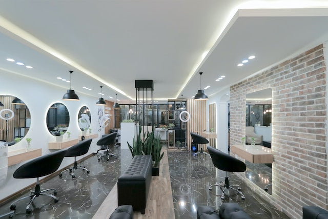 hair salon interior