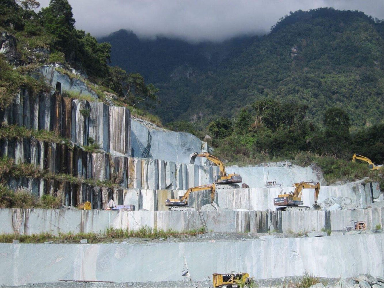 Origin of Emerald Green Stone Quarry - MIKOL