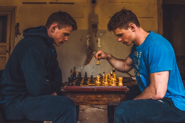 playing chess