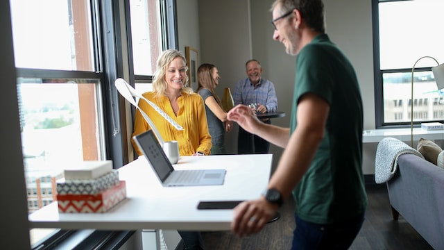 standing desk style