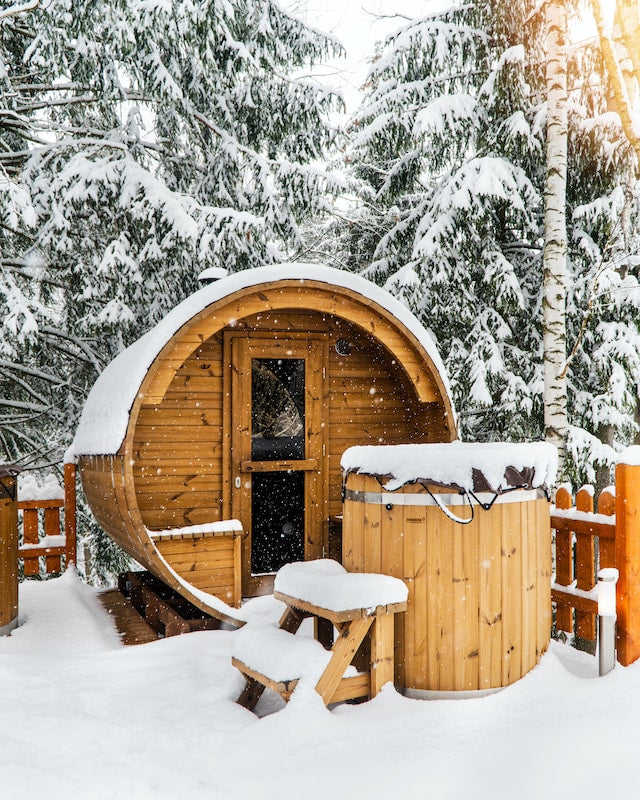 winter sauna