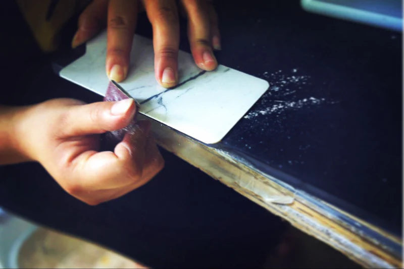 handcrafting marble lifestyle accessories