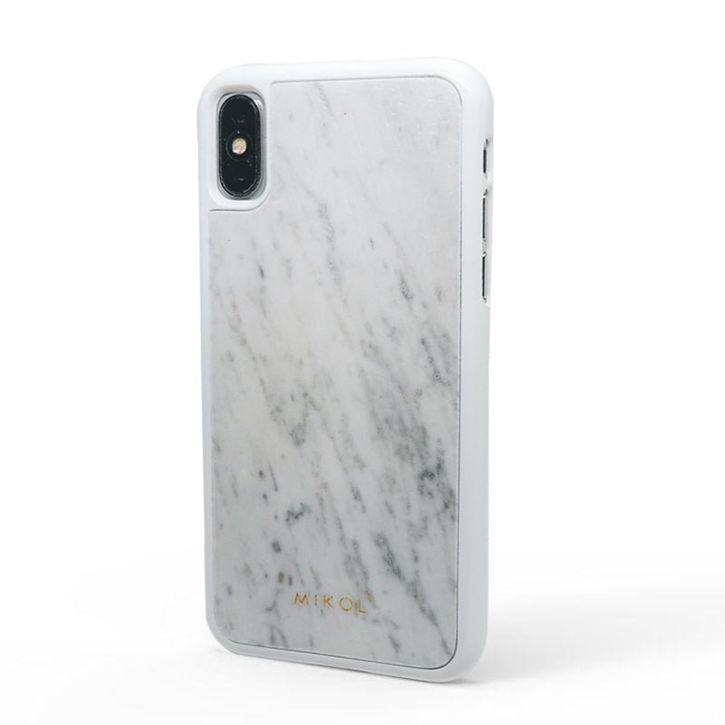 Carrara White Marble iPhone Case | Real Italian Stone | MIKOL Carrara White Marble iPhone Case | Real Italian Stone | MIKOL