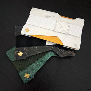 Nero Marquina Marble Credit Card Holder