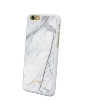 Carrara White Marble iPhone Case - MIKOL 
