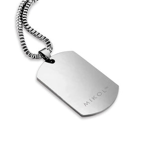 Nero Marquina Marble Dog Tag - MIKOL 