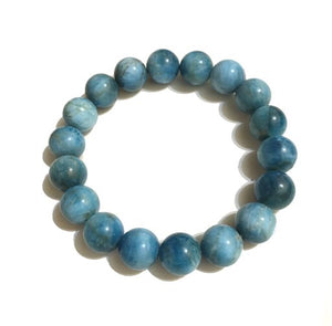 Ocean Blue stone bead bracelet - MIKOL
